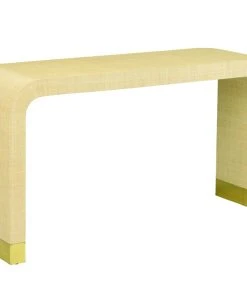 Chelsea House Waterfall Console - Cream LIVING ROOM