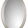 Uttermost Franklin Oval Silver Mirror