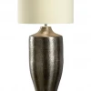 Wildwood Spotted Urn Lamp (Larger Shade) Table Lamps
