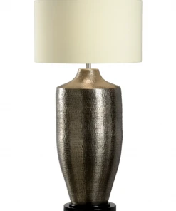 Wildwood Spotted Urn Lamp (Larger Shade) Table Lamps