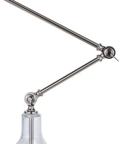 Table Lamps Coastal Living Ibis Task Lamp (Polished Nickel And White) 8 Table Lamps Coastal Living Ibis Task Lamp (Polished Nickel And White)