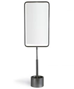 Coastal Living Geo Rectangle Table Lamp (Oil Rubbed Bronze) Table Lamps