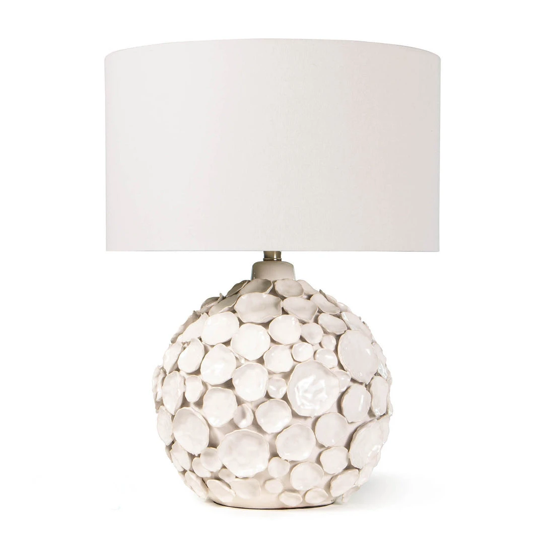 Coastal Living Lucia Ceramic Table Lamp (White) Table Lamps 3 Coastal Living Lucia Ceramic Table Lamp (White) Table Lamps