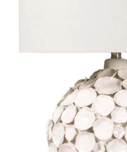 Coastal Living Lucia Ceramic Table Lamp (White) Table Lamps 8 Coastal Living Lucia Ceramic Table Lamp (White) Table Lamps