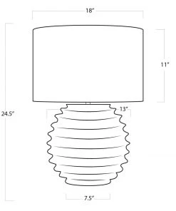 Regina Andrew Nabu Metal Table Lamp