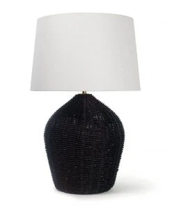 Coastal Living Georgian Table Lamp (Black)