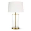 Southern Living Magelian Glass Table Lamp (Natural Brass) 2 Southern Living Magelian Glass Table Lamp (Natural Brass)