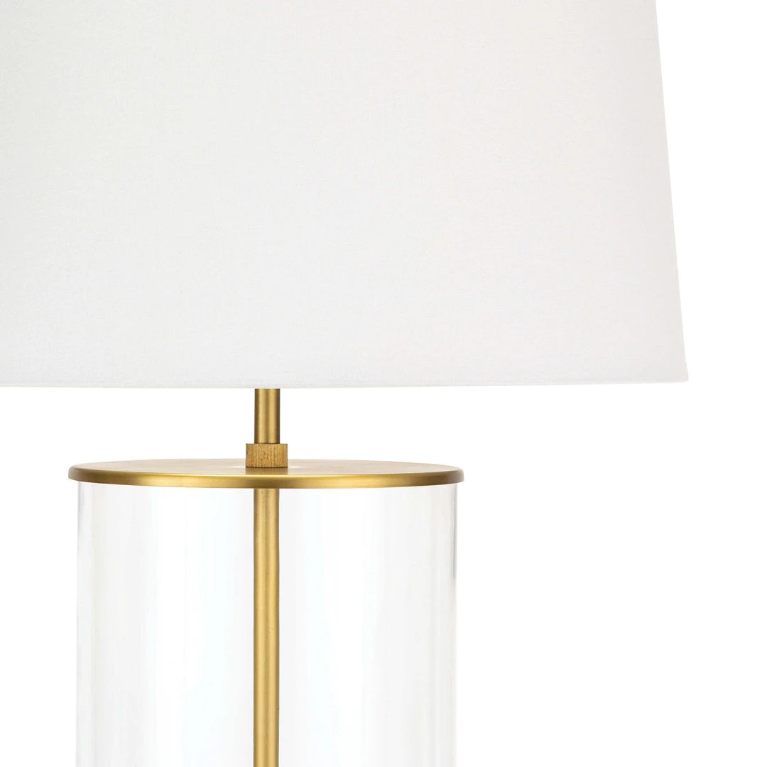 Southern Living Magelian Glass Table Lamp (Natural Brass) 6 Southern Living Magelian Glass Table Lamp (Natural Brass)