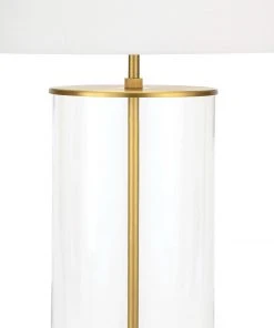 Southern Living Magelian Glass Table Lamp (Natural Brass) 11 Southern Living Magelian Glass Table Lamp (Natural Brass)