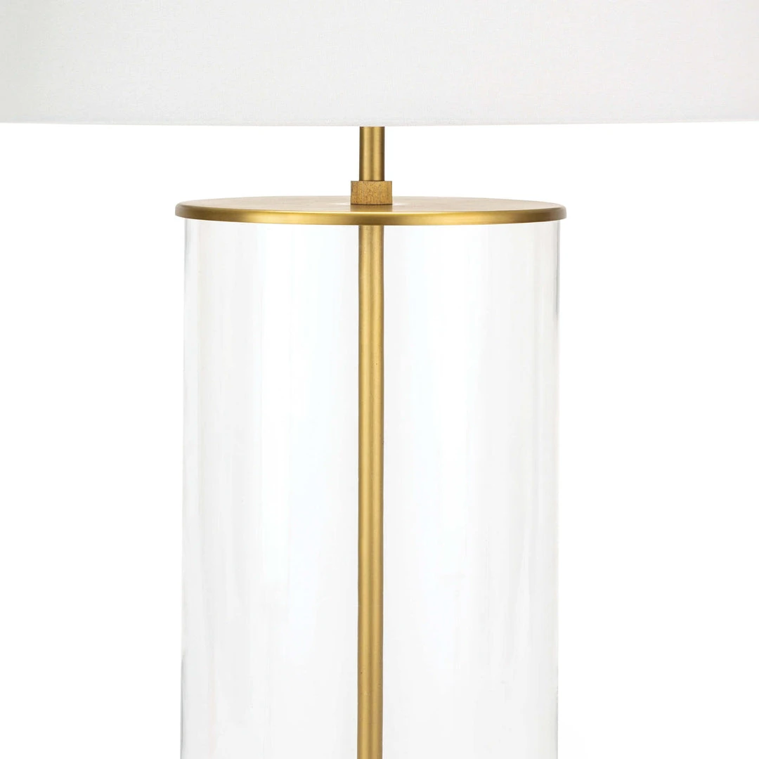 Southern Living Magelian Glass Table Lamp (Natural Brass) 7 Southern Living Magelian Glass Table Lamp (Natural Brass)