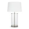 Coastal Living Magelian Glass Table Lamp (Polished Nickel)