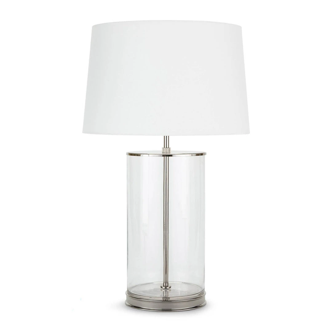 Coastal Living Magelian Glass Table Lamp (Polished Nickel) 3 Coastal Living Magelian Glass Table Lamp (Polished Nickel)