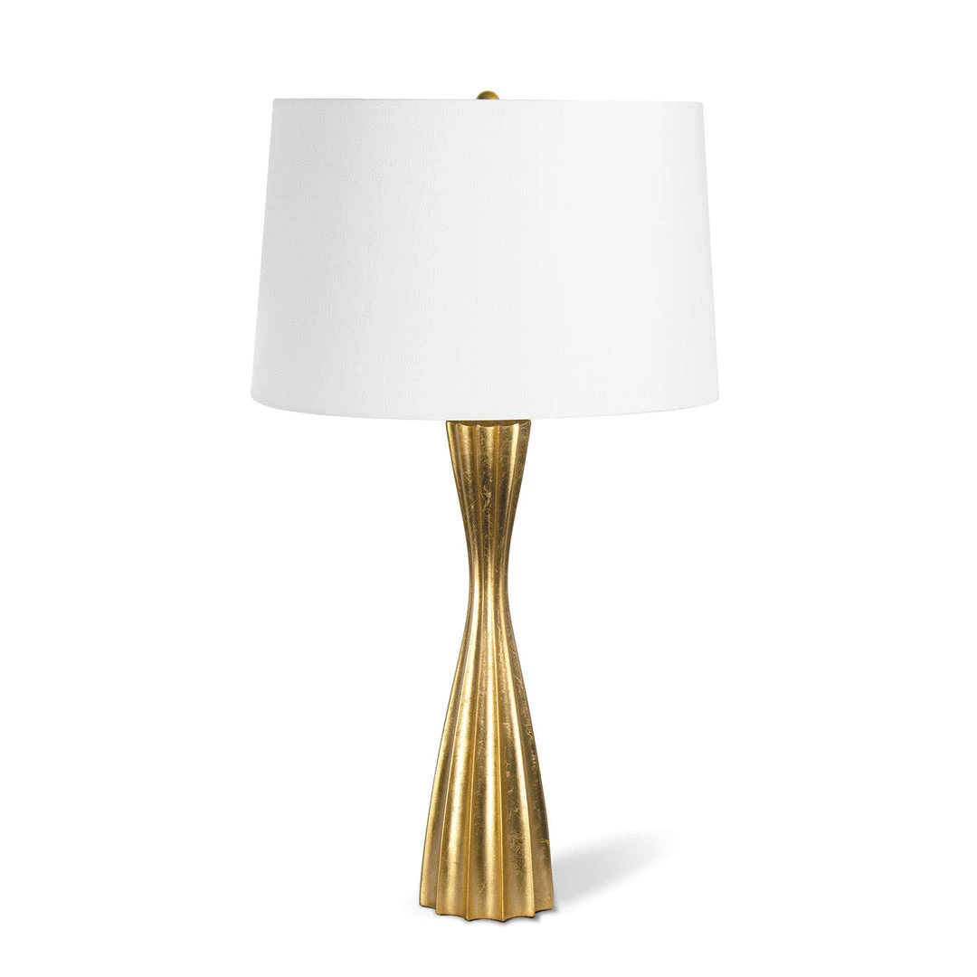 Southern Living Naomi Resin Table Lamp (Gold Leaf) Table Lamps 3 Southern Living Naomi Resin Table Lamp (Gold Leaf) Table Lamps