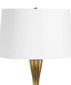 Southern Living Naomi Resin Table Lamp (Gold Leaf) Table Lamps
