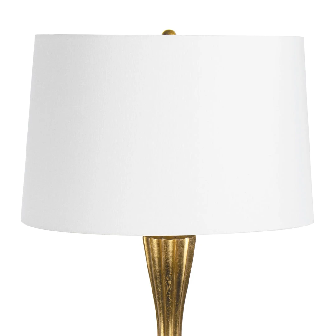 Southern Living Naomi Resin Table Lamp (Gold Leaf) Table Lamps 4 Southern Living Naomi Resin Table Lamp (Gold Leaf) Table Lamps