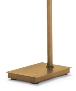 Southern Living Virtue Floor Lamp (Natural Brass) Floor Lamps