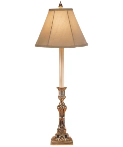 Table Lamps Wildwood Ram's Head Candlestick Lamp
