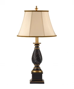 Table Lamps Wildwood Mt. Vernon Post Lamp - Black