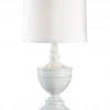 Table Lamps Wildwood Gate Post Finial Lamp-Snow