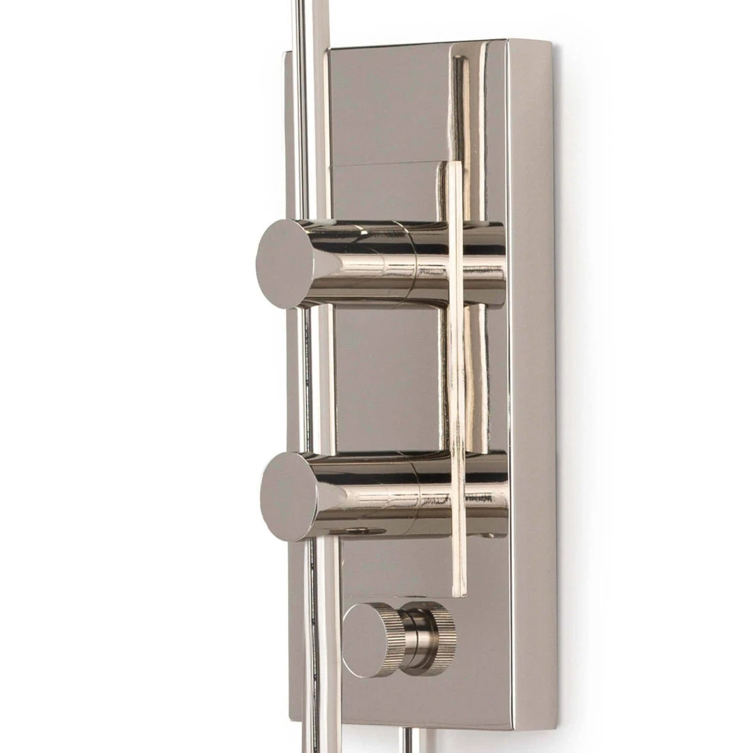 Coastal Living Heron Sconce (Polished Nickel And White) All Lighting 4 Coastal Living Heron Sconce (Polished Nickel And White) All Lighting