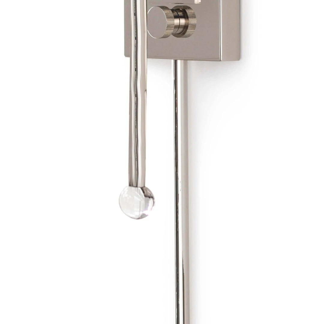 Coastal Living Heron Sconce (Polished Nickel And White) All Lighting 5 Coastal Living Heron Sconce (Polished Nickel And White) All Lighting