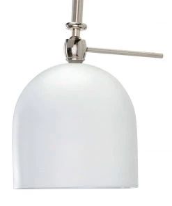 Coastal Living Heron Sconce (Polished Nickel And White) All Lighting 9 Coastal Living Heron Sconce (Polished Nickel And White) All Lighting