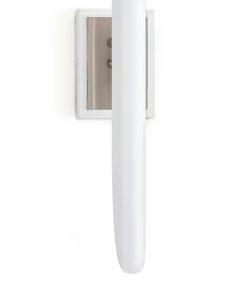 All Lighting Coastal Living Redford Sconce (White And Polished Nickel)