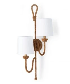 Coastal Living Bimini Sconce Double