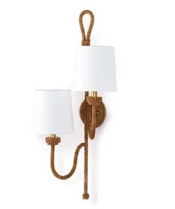 Coastal Living Bimini Sconce Double
