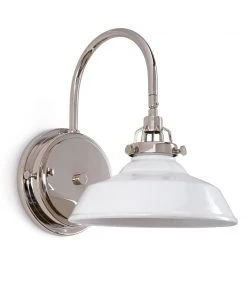 Coastal Living Maine Ceramic Sconce (White) All Lighting