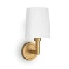 All Lighting Southern Living Legend Sconce Single (Natural Brass)