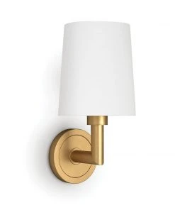 All Lighting Southern Living Legend Sconce Single (Natural Brass)