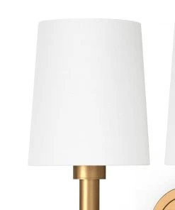 All Lighting Southern Living Legend Sconce Double (Natural Brass)