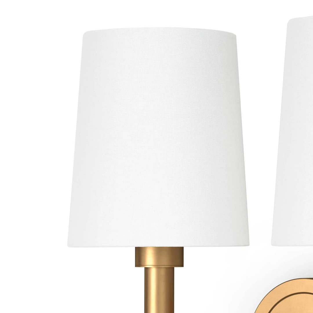 All Lighting Southern Living Legend Sconce Double (Natural Brass) 4 All Lighting Southern Living Legend Sconce Double (Natural Brass)