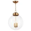 All Lighting Southern Living Globe Pendant (Natural Brass)