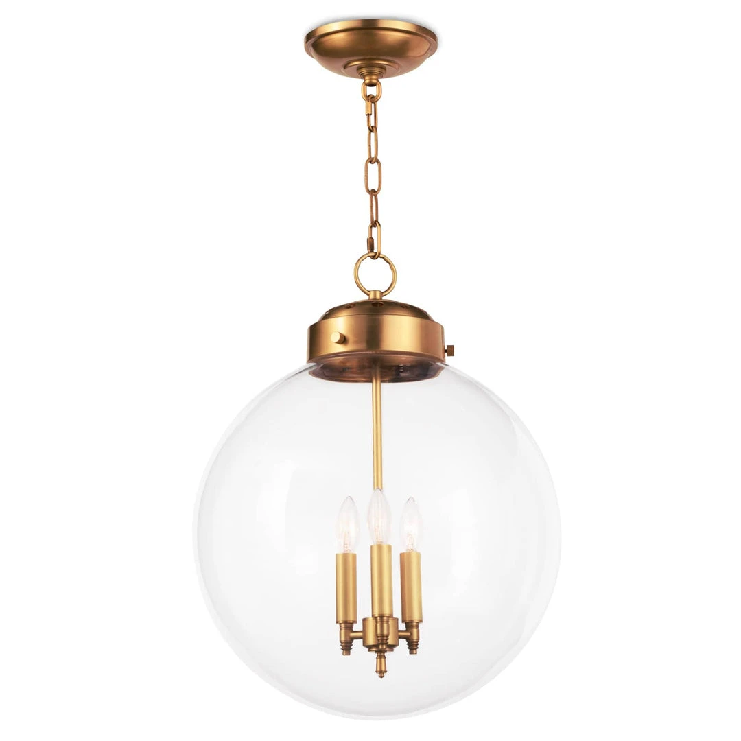 All Lighting Southern Living Globe Pendant (Natural Brass) 3 All Lighting Southern Living Globe Pendant (Natural Brass)
