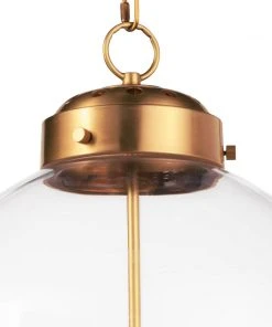 All Lighting Southern Living Globe Pendant (Natural Brass) 9 All Lighting Southern Living Globe Pendant (Natural Brass)
