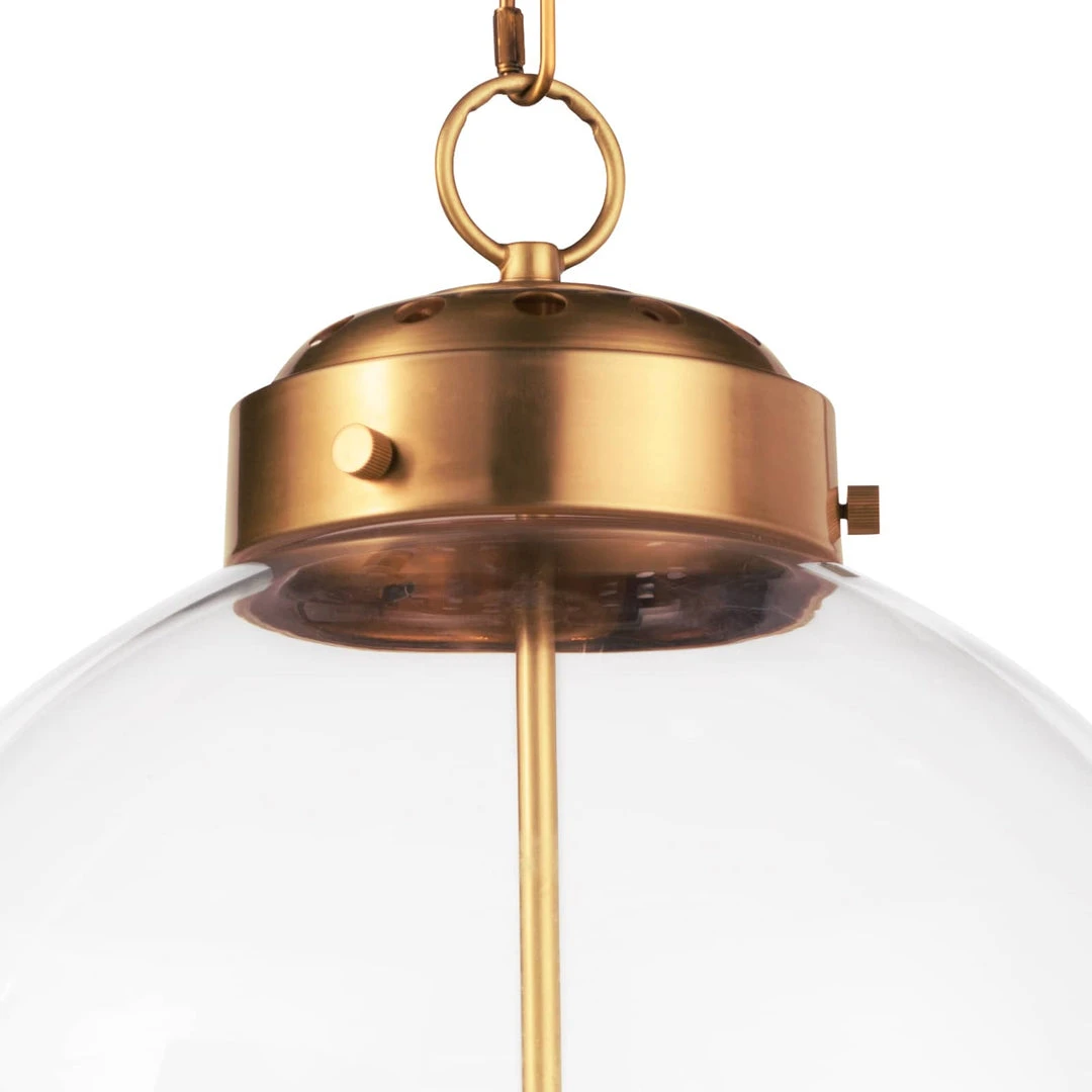 All Lighting Southern Living Globe Pendant (Natural Brass) 5 All Lighting Southern Living Globe Pendant (Natural Brass)