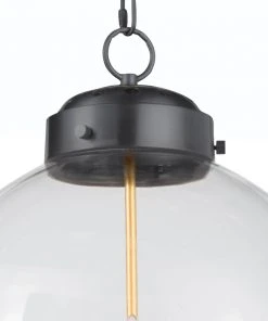 All Lighting Southern Living Globe Pendant (Oil Rubbed Bronze And Natural Brass)