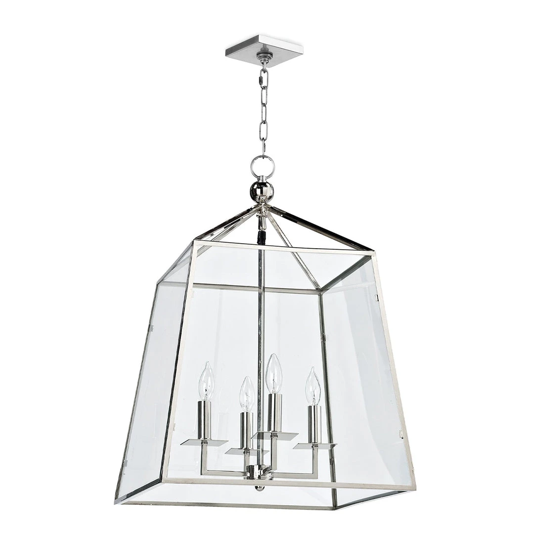 All Lighting Coastal Living Cachet Lantern (Polished Nickel) 3 All Lighting Coastal Living Cachet Lantern (Polished Nickel)