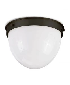 Coastal Living Bay Harbor Flush Mount (Oil Rubbed Bronze) All Lighting