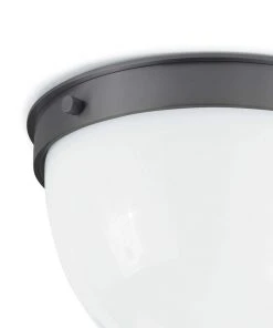 Coastal Living Bay Harbor Flush Mount (Oil Rubbed Bronze) All Lighting