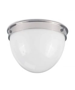 All Lighting Coastal Living Bay Harbor Flush Mount (Polished Nickel)