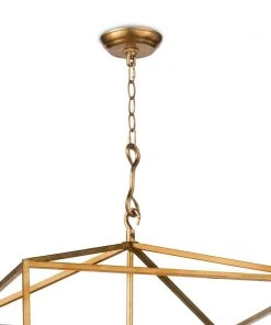 All Lighting Southern Living Cape Lantern (Antique Gold Leaf)