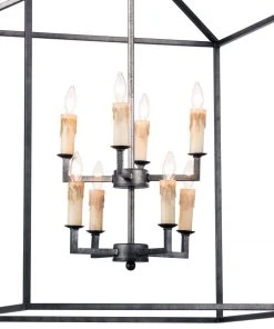 Southern Living Cape Lantern (Blackened Iron) All Lighting 9 Southern Living Cape Lantern (Blackened Iron) All Lighting