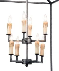 Southern Living Cape Lantern (Blackened Iron) All Lighting 10 Southern Living Cape Lantern (Blackened Iron) All Lighting