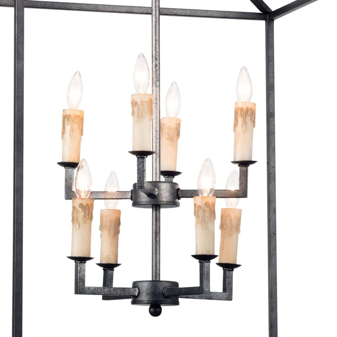 Southern Living Cape Lantern (Blackened Iron) All Lighting 6 Southern Living Cape Lantern (Blackened Iron) All Lighting