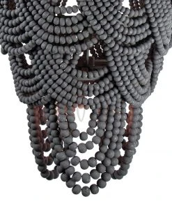 Southern Living Lorelei Wood Bead Chandelier All Lighting 11 Southern Living Lorelei Wood Bead Chandelier All Lighting