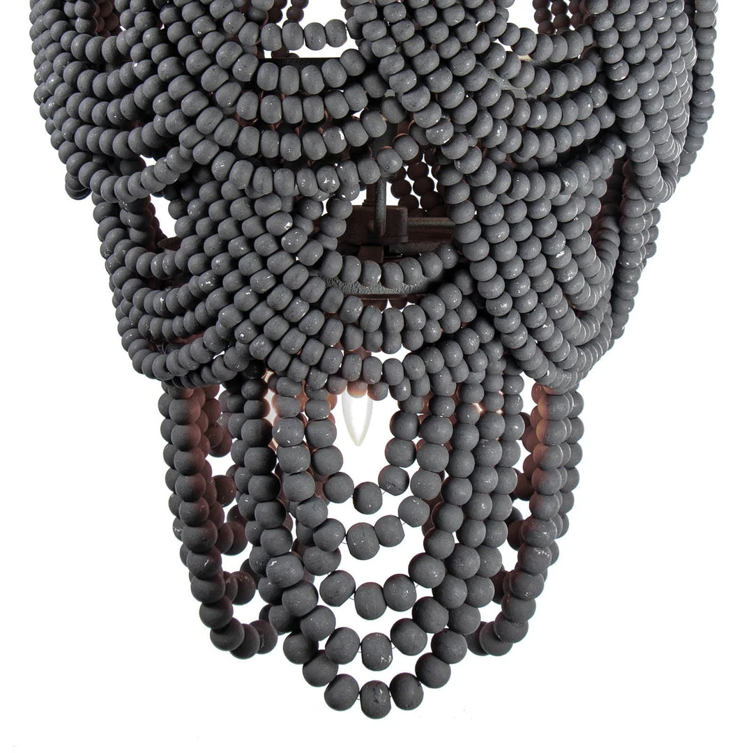 Southern Living Lorelei Wood Bead Chandelier All Lighting 7 Southern Living Lorelei Wood Bead Chandelier All Lighting