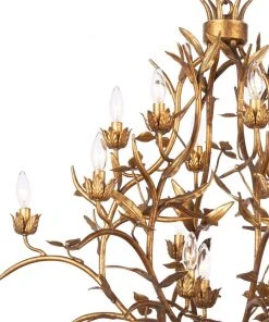 Southern Living Trillium Chandelier 8 Southern Living Trillium Chandelier